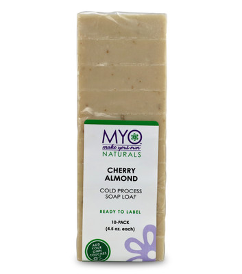 MYO Cherry Almond Cold Process Soap Loaf