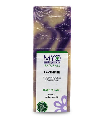 MYO Lavender Process Soap Loaf