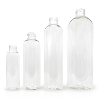 Plastic Clear Bullet Bottles