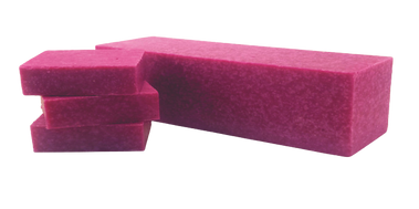 Raspberry Patchouli Scrub Cold Process Soap Loaves / Bars