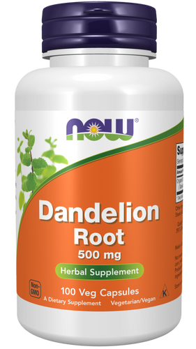 Dandelion Root 500 mg - 100 Capsules