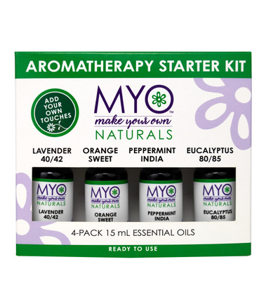 MYO 4 pack Top Essential Oils 15ml