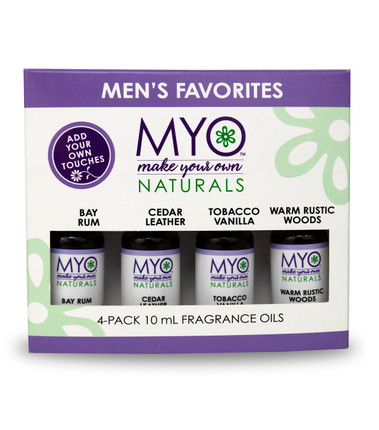 MYO Men's Top 4 Fragrance Oils 10ml