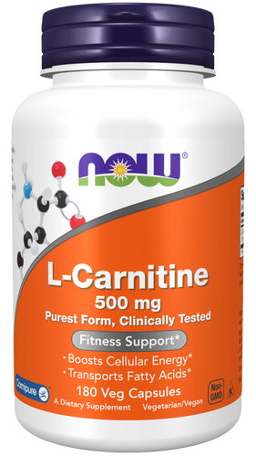 L-Carnitine 500 mg (180 vcaps)