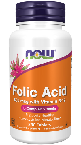 Folic Acid 800mcg (250 TABS)