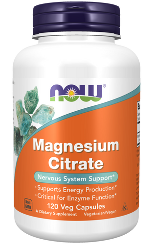 Magnesium Citrate Veg Capsules (120 Caps)