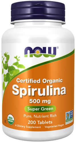 Spirulina 500 mg - 200 Tablets