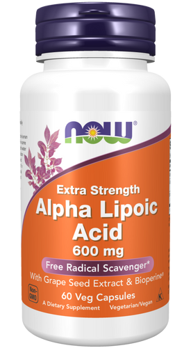 Alpha Lipoic Acid 600mg - 60 Veg Capsules