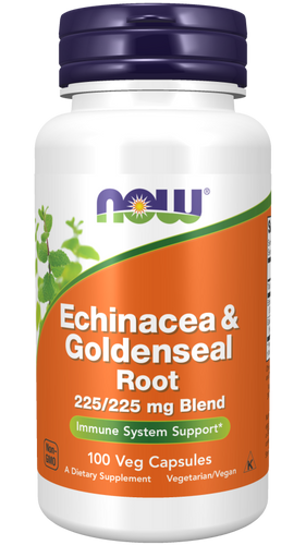 Echinacea & Goldenseal Root 100 Veg Capsules