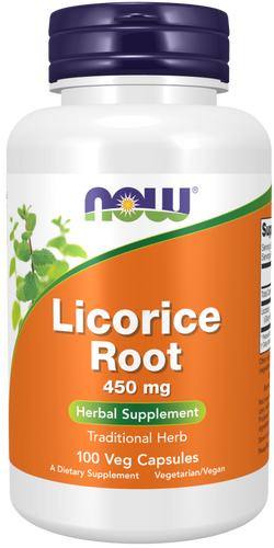 Licorice Root 450 mg - 100 Capsules