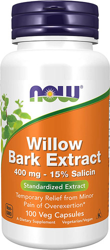 White Willow Bark 400 mg - 100 Capsules