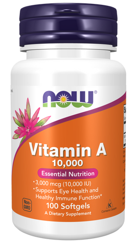 Vitamin A 10,000 IU - 100 Softgels