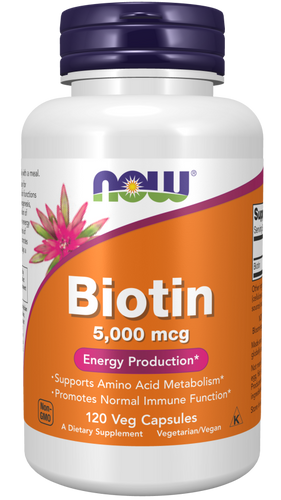Biotin 5000 mcg - 120 Vcaps