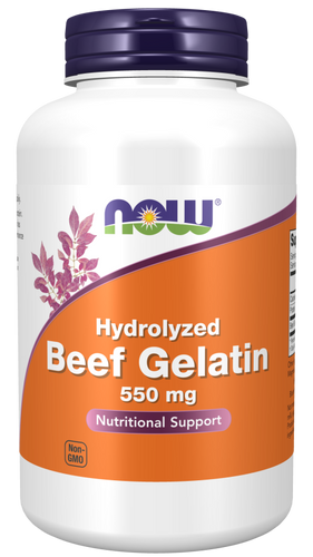 Beef Gelatin Hydrolyzed 550 mg - 200 Capsules