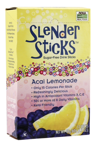 Acai Lemonade Slender Sticks - 12 ct