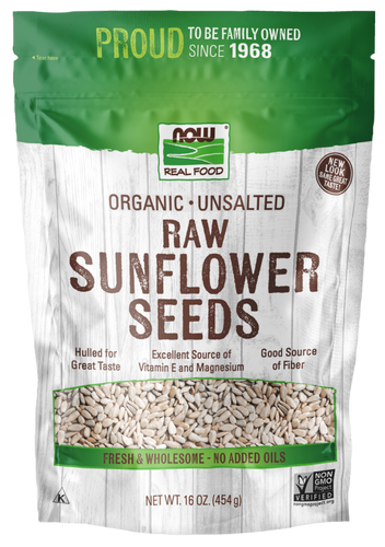 Raw Organic Sunflower Seeds - 16 oz