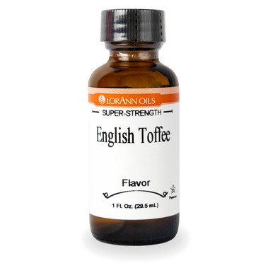 Pure Lorann Oils English Toffee Flavor Sizes