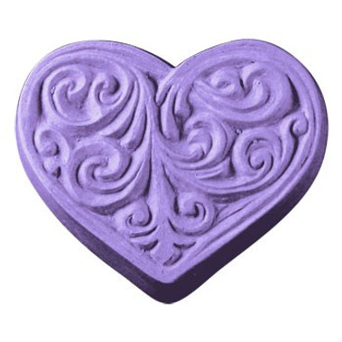 Victorian Heart Soap Mold