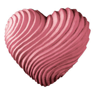 Swirled Heart Soap Mold
