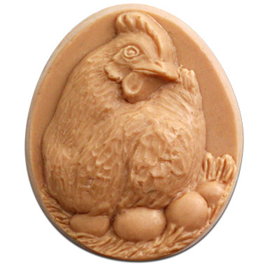 Hen & Eggs Soap Mold