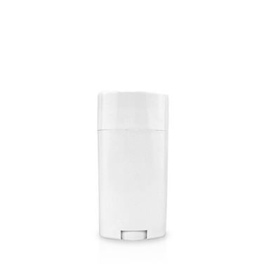 Empty Deodorant White Plastic Containers