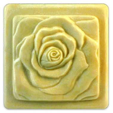 Bas Relief Rose Soap Mold