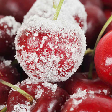 Pure Sugared Cherries Flavor Sizes