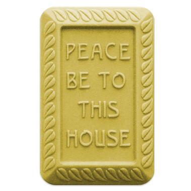 Peace Be To This House Soap Mold