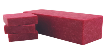 Raspberry Scrub Cold Process Soap Loaves / Bars