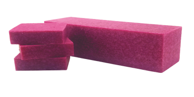 Raspberry Patchouli Scrub Cold Process Soap Loaves / Bars