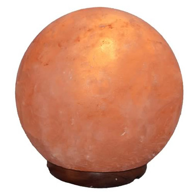 Natural Crafted Small Globe Salt Lamp