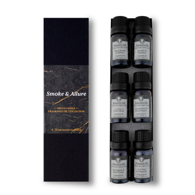 Smoke & Allure | Men's Candle Fragrance Oil Collection