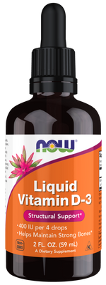 Liquid Vitamin D-3 (2 fl oz.)