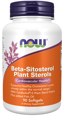Beta-Sitosterol Plant Sterols - 90 Softgels