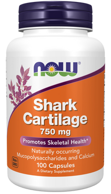 Shark Cartilage 750 mg - 100 Capsules