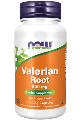 Valerian Root 500 mg - 100 Capsules