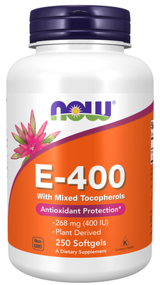 Vitamin E-400 IU MT - 250 Softgels