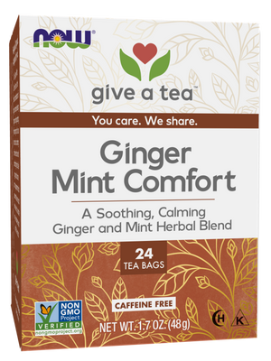 Ginger Mint Comfort Tea Bags - 24 Bags