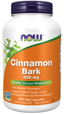 Cinnamon Bark 600 mg - 240 Capsules