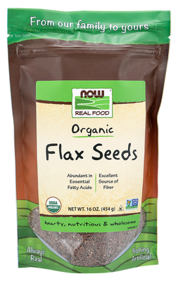 Organic Flax Seeds - 1 Lb