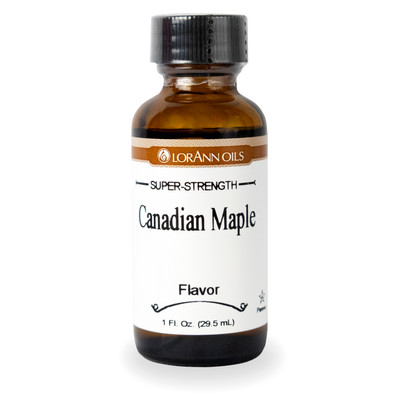 Pure Lorann Oils Canadian Maple Flavor Sizes