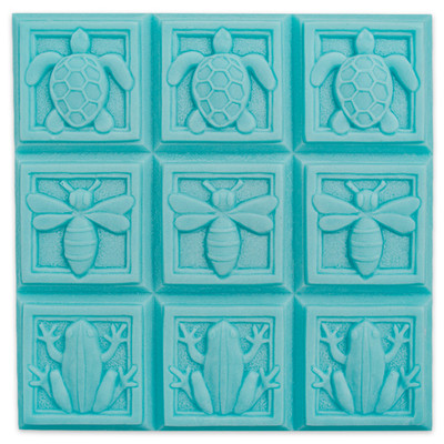 Tray-Art Deco Fauna Soap Mold