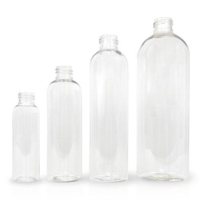 Plastic Clear Bullet Bottles